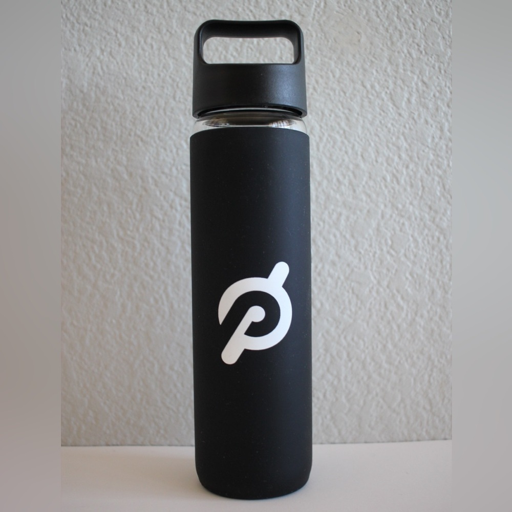 Peloton Glass Water Bottle in Black (NEW)
